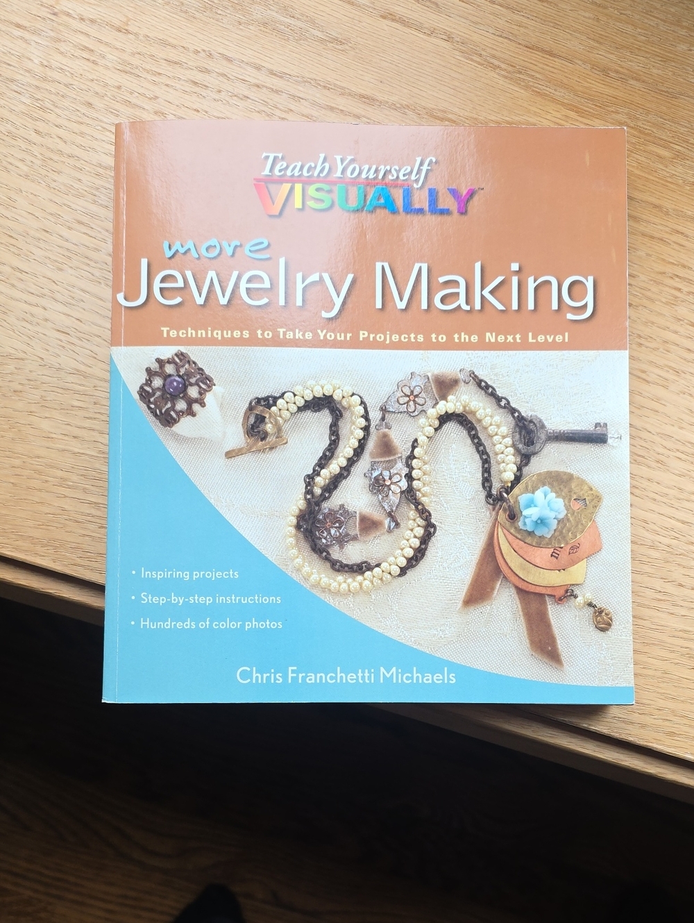 Teach Yourself VISUALLY Jewelry Making Book - Craft Guide Binding Is Not Soild
